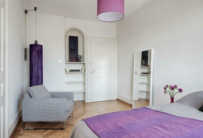 스탠다드 룸 공동 욕실, Am Pavillon, Bed&kitchen