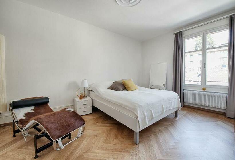 스탠다드 룸 공동 욕실, Am Pavillon, Bed&kitchen