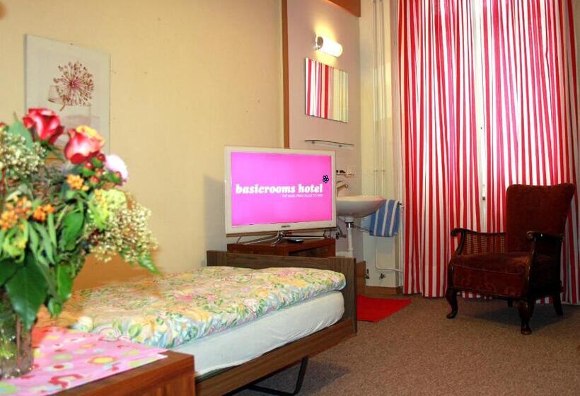غرفة قياسية فردية حمام مشترك, Basicrooms