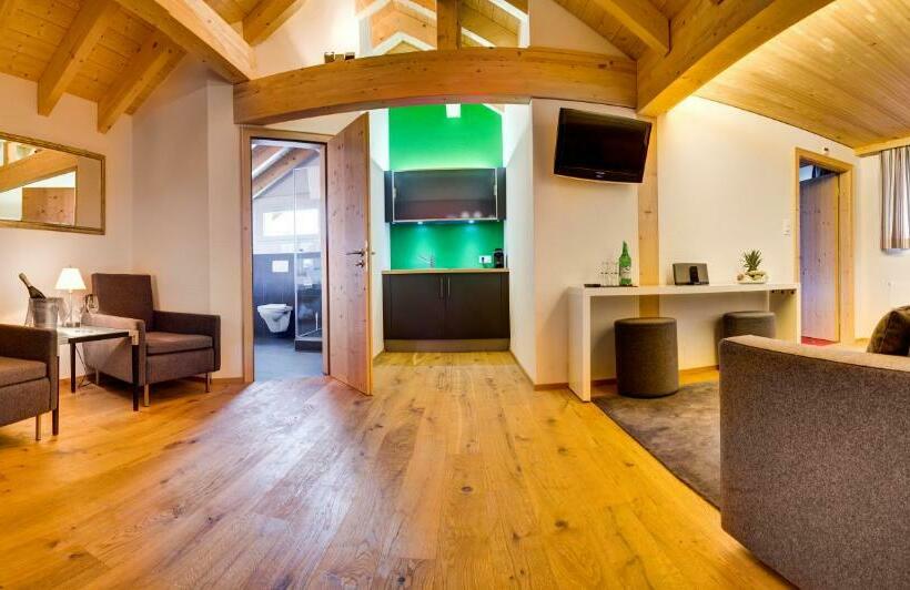 带2个卧室的套房, Cristal Flumserberg