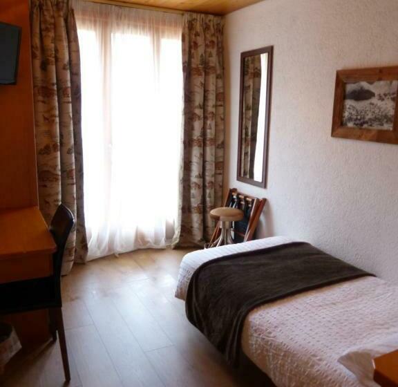 חדר סטנדרט יחיד עם נוף, Ermitage Verbier