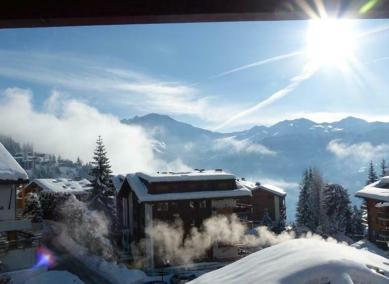 חדר סטנדרט עם נוף, Ermitage Verbier