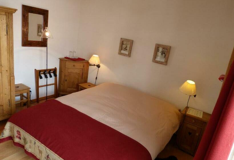 חדר סטנדרט עם נוף, Ermitage Verbier