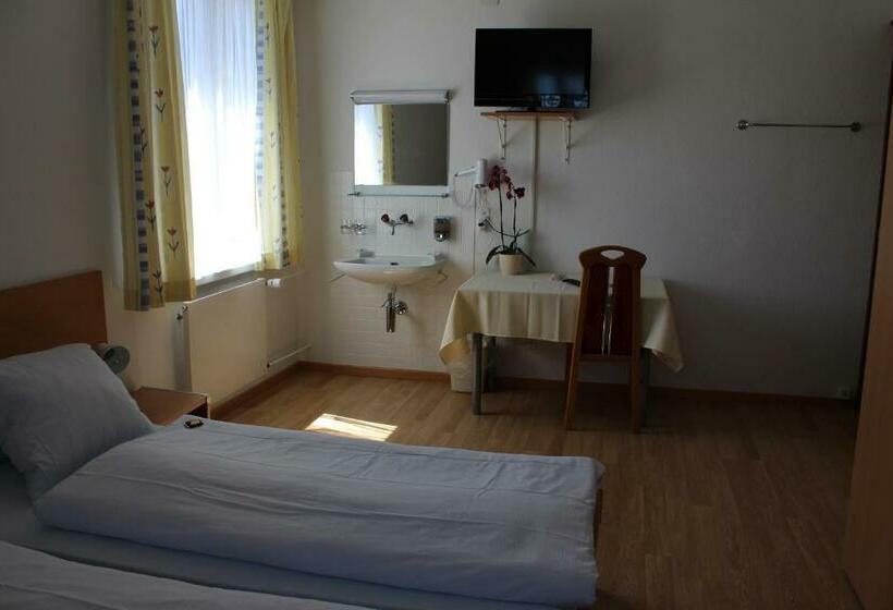 חדר סטנדרט חדר אמבטיה משותף, Glärnisch Hof