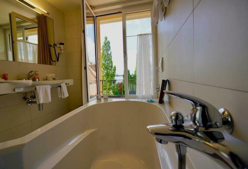 חדר סטנדרט נוף לאגם, Jean Jacques Rousseau