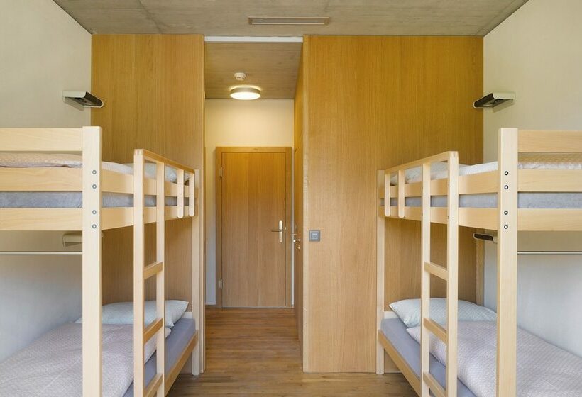 标准四人间共用浴室, Interlaken Youth Hostel