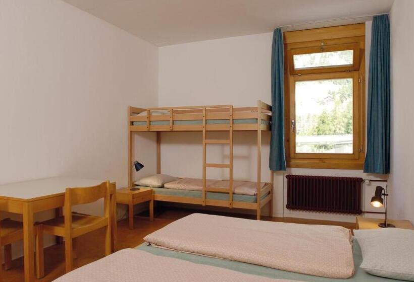 غرفة عائلية, Pontresina Youth Hostel