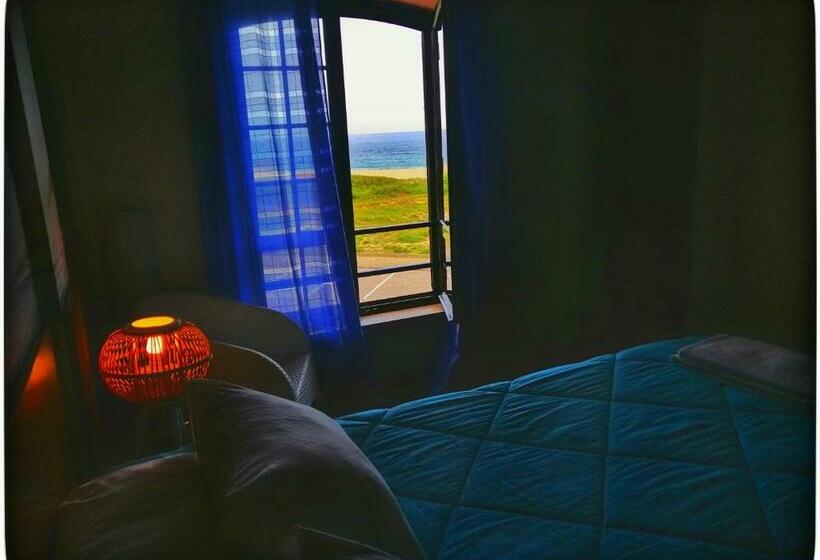 Номер Стандарт Совместная Ванная, Supertubos Beach Hostel