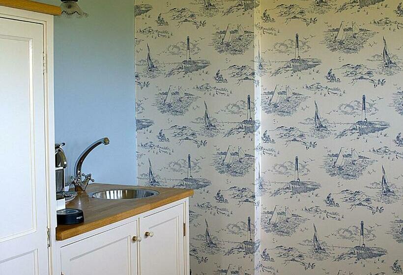 جناح ديلوكس مطل على البحر, Villa Nieuwland B&b