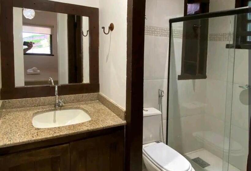 חדר דחוקס עם מיטת קינג, Pousada Panorama Serra Do Cipó