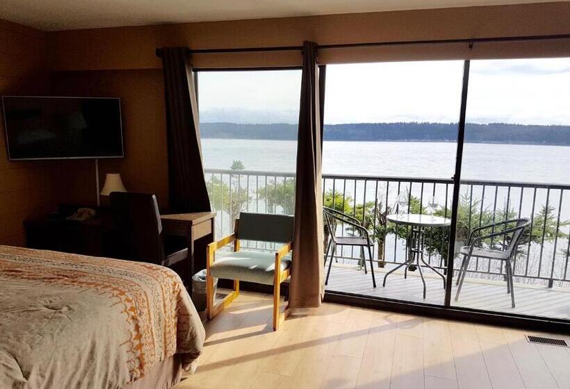 סוויטה עם מיטת קווין, Above Tide Motel