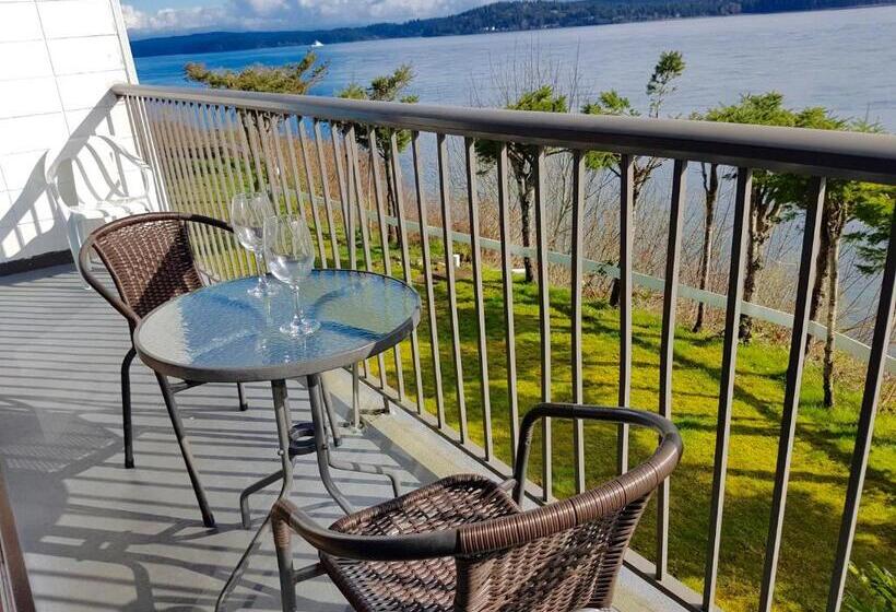 סוויטה עם מיטת קווין, Above Tide Motel