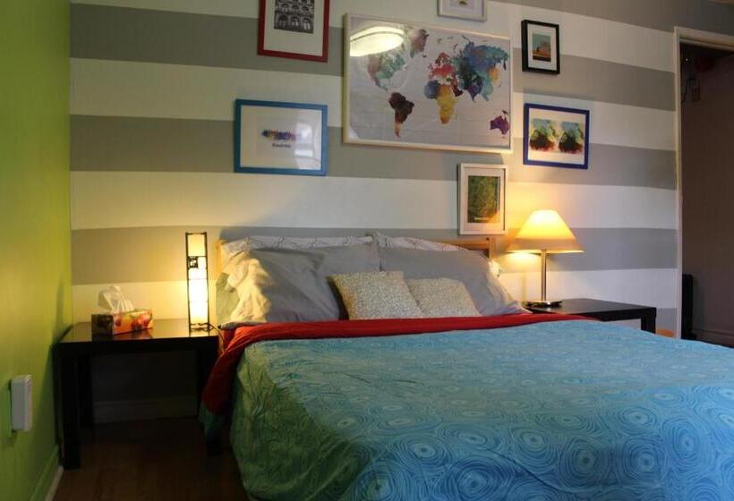 Номер Стандарт Четырехместный Совместный Санузел, Auberge Alternative