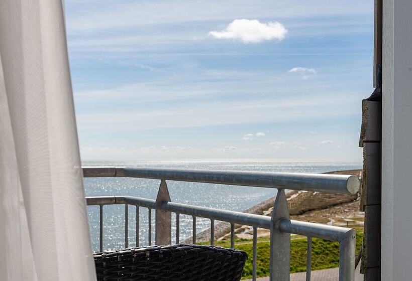 חדר סטנדרט נוף לים עם מרפסת, Letje De Veerman