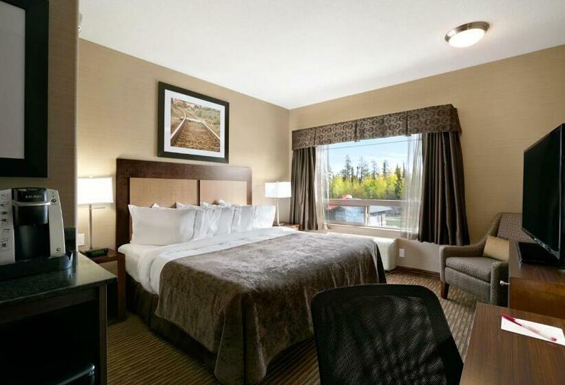 キングサイズベッドのデラックススイート, Ramada by Wyndham Conklin