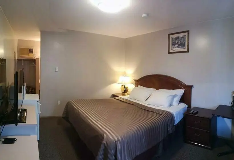 キングサイズベッドのデラックスルーム, Ranchland Villa Motel