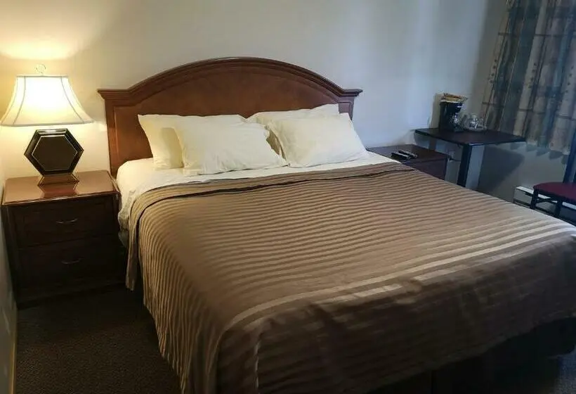 キングサイズベッドのデラックスルーム, Ranchland Villa Motel