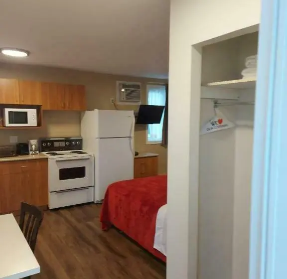 Standard-huone 2 Parivuodetta, Auberge Motel La Référence