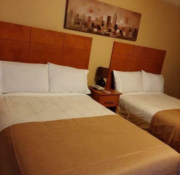 ２ダブルベッドのスタンダードルーム, Auberge Motel La Référence