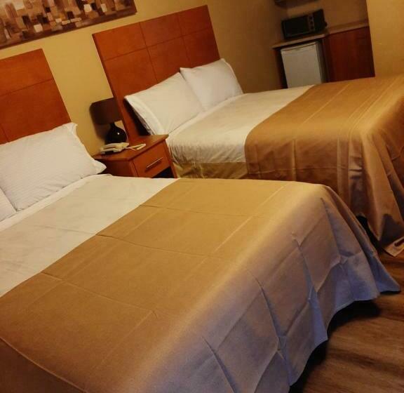 Номер Стандарт 2 Двуспальные Кровати, Auberge Motel La Référence