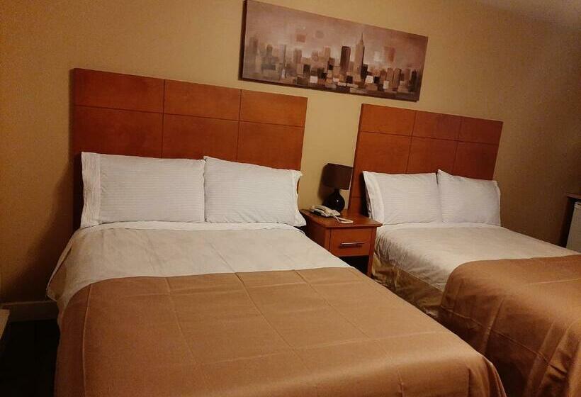 Номер Стандарт 2 Двуспальные Кровати, Auberge Motel La Référence