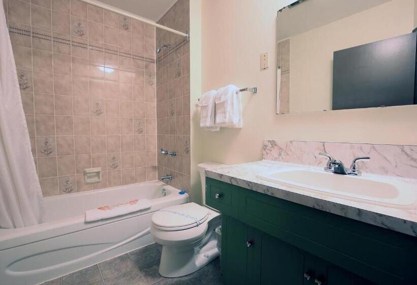 带特大床的豪华房间, Bowmont Motel