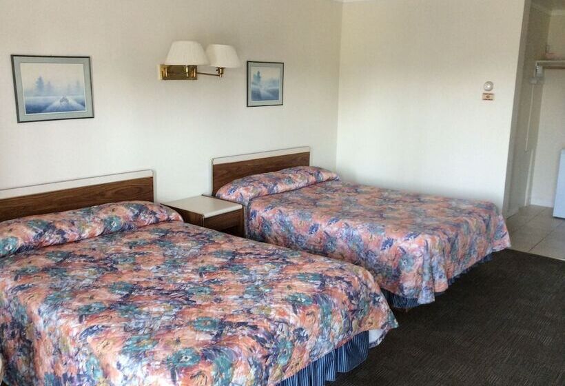 带2个双人床的标准工作室, Embassy Motel