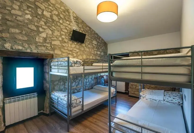 エコノミー４人部屋, Albergue Turístico La Fábrica