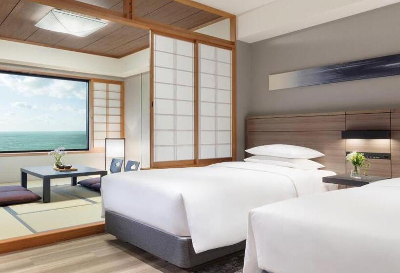 اتاق استاندارد با چشم‌انداز دریا, Nanki Shirahama Marriott