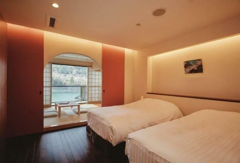 Deluxe-huone, River Retreat Garaku