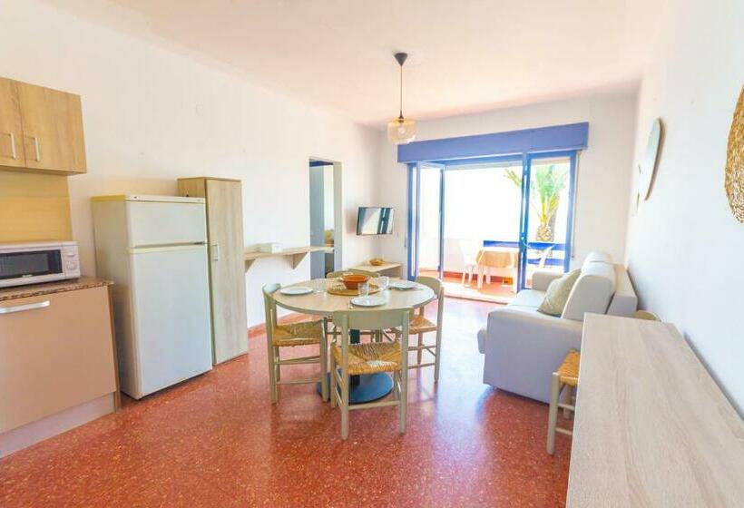 침실 1개 바다 전망 아파트, Alfacs Village