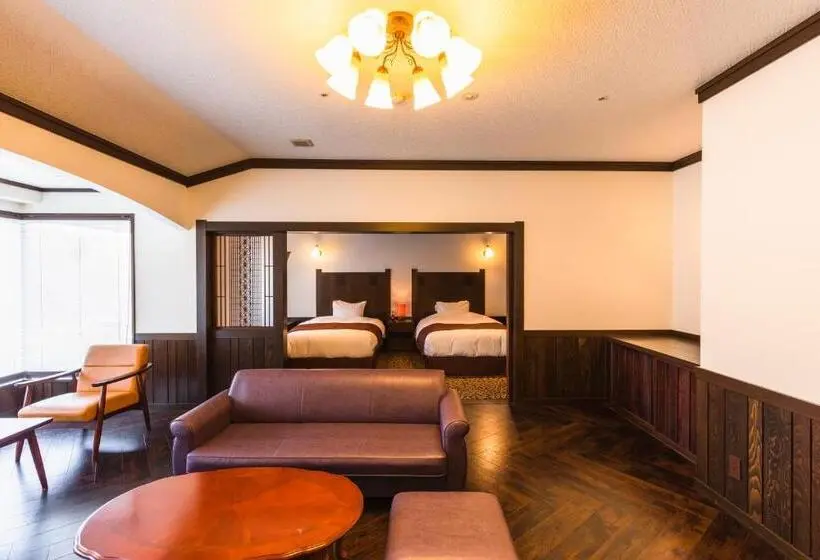Deluxe-huone, Tsuta Onsen Ryokan
