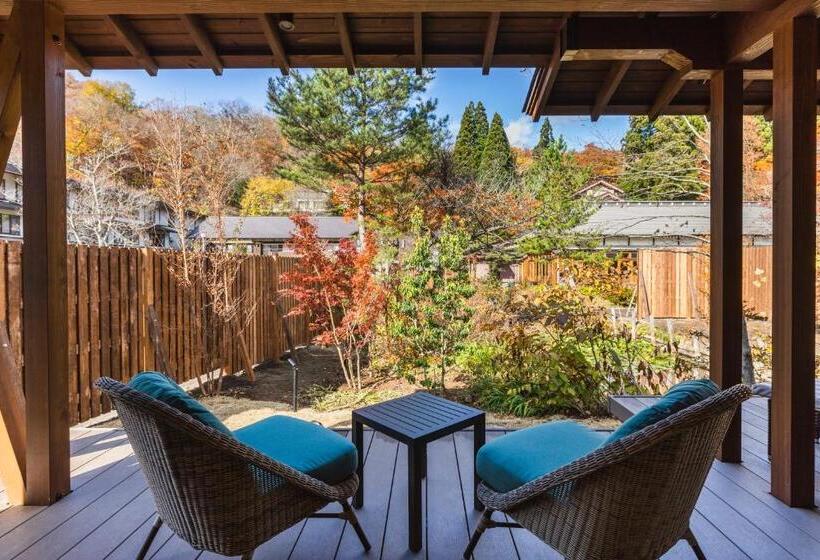 1침실 빌라 정원 전망, Tsuta Onsen Ryokan