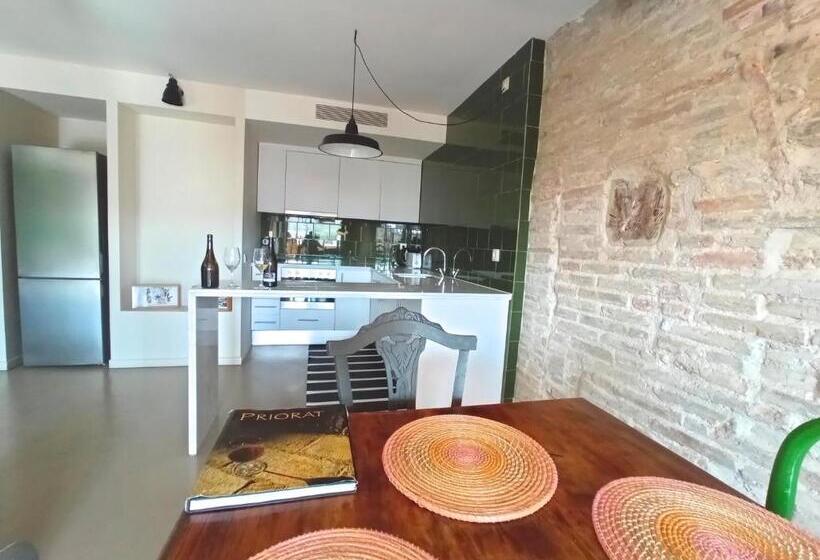 1침실 펜트하우스 아파트, Restaurant Lotus Priorat