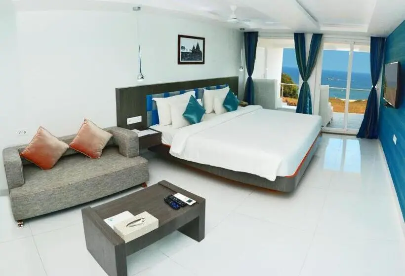 Standard-huone Merinäkymä Parveke, Grande Bay Resort And Spa Mamallapuram