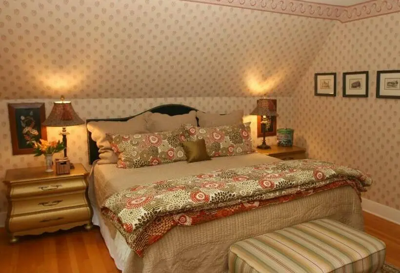 キングサイズベッドのデラックスルーム, Dream House Country Inn