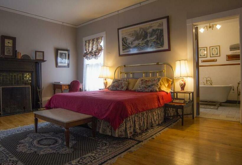 キングサイズベッドのデラックスルーム, Lehmann House Bed & Breakfast