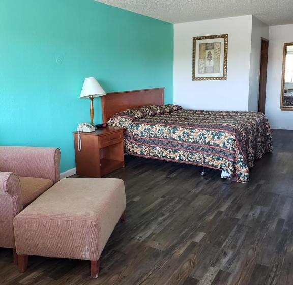 חדר דחוקס עם מיטת קינג, Budget Inn