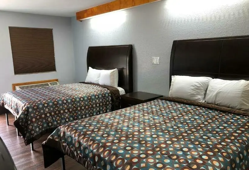 ２ダブルベッドのスタンダードルーム, Budget Inn   Laurens