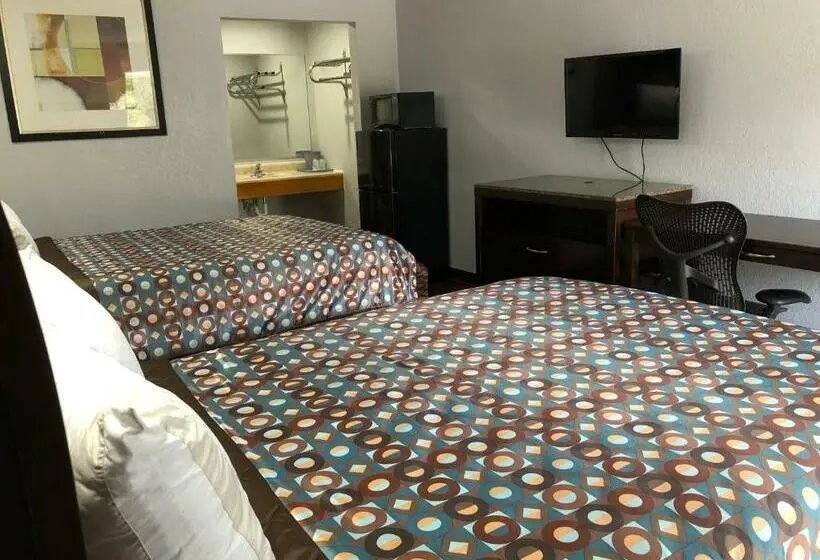 ２ダブルベッドのスタンダードルーム, Budget Inn   Laurens