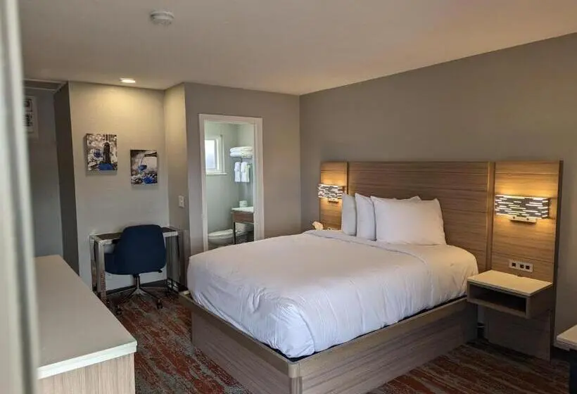 キングサイズベッドのスタンダードルーム, Cielo House Inn   Paso Robles