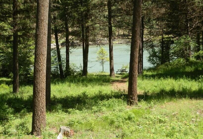 침실 3개 주택, Riverfront Motel & Cabins