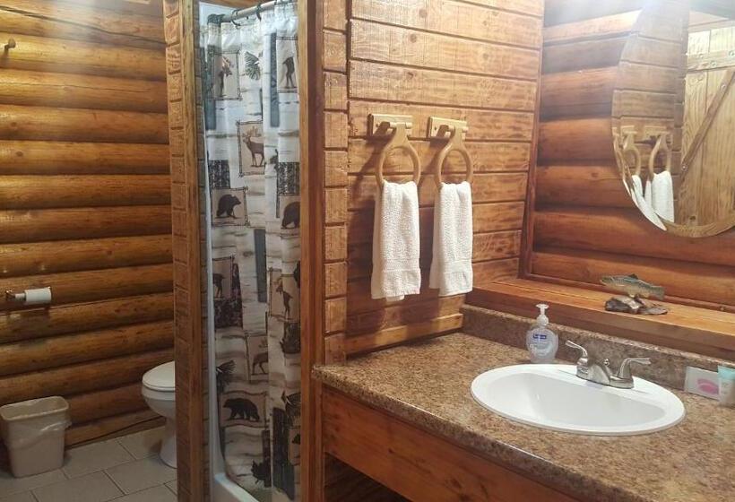 디럭스 룸, Riverfront Motel & Cabins