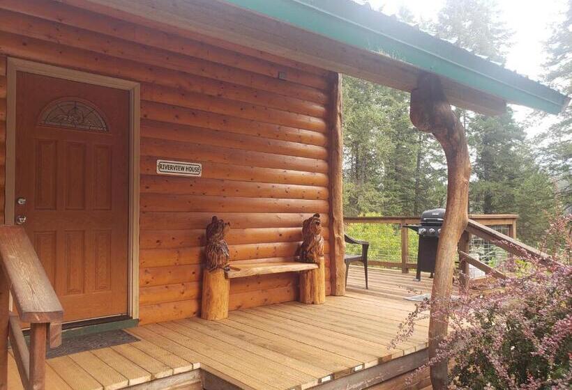 침실 3개 주택, Riverfront Motel & Cabins