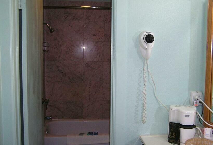 غرفه قياسيه سريرين مزدوجين, American Inn Motel