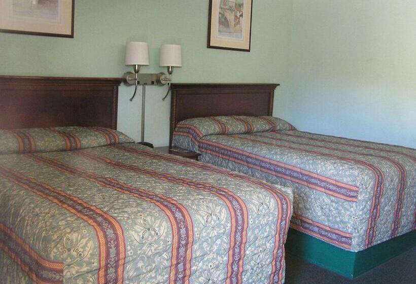 غرفه قياسيه سريرين مزدوجين, American Inn Motel