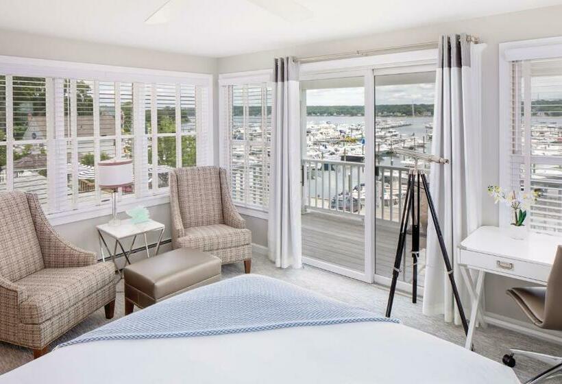 غرفة قياسية مزوَّدة بشُرفة, Inn At Harbor Hill Marina