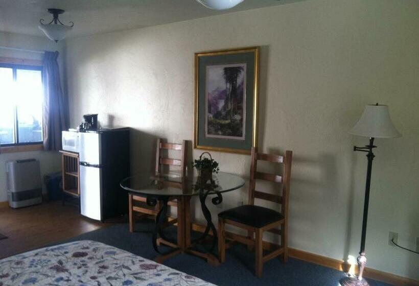 غرفة قياسية سرير كينج, Canyon Motel Near Rocky Mountain National Park