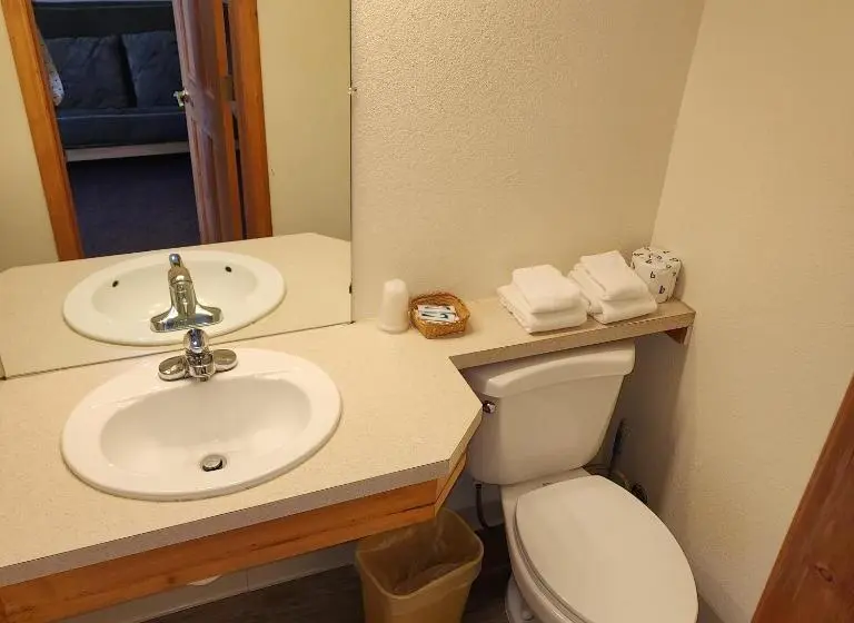キングサイズベッドのデラックスルーム, Canyon Motel Near Rocky Mountain National Park