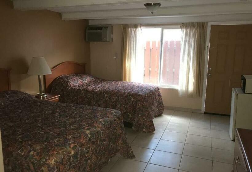 스탠다드 룸 더블 침대 2개, La Fontana Motel